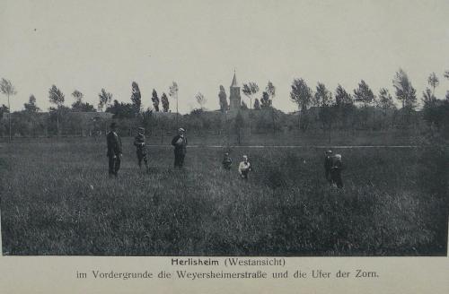 Herrlisheim, vue d'Ouest