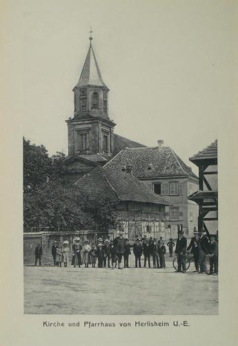 Eglise de Herrlisheim (construite en 1789 et bombardée en 1945)