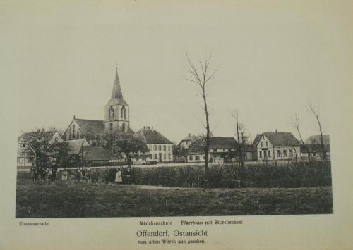 Offendorf, vue d'Est