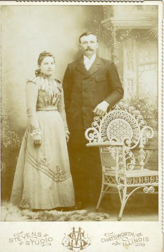 Schaeffer Andrew (1867-1939) et Ahrens Annchen (1876-1964) mariés en 1898