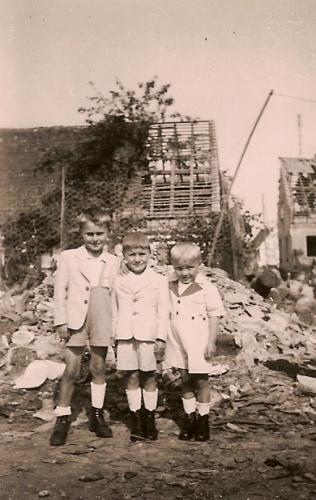Francois, Adrien et Joseph 1945
