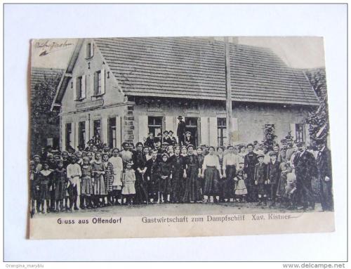 Restaurant au Bateau à Vapeur 1916